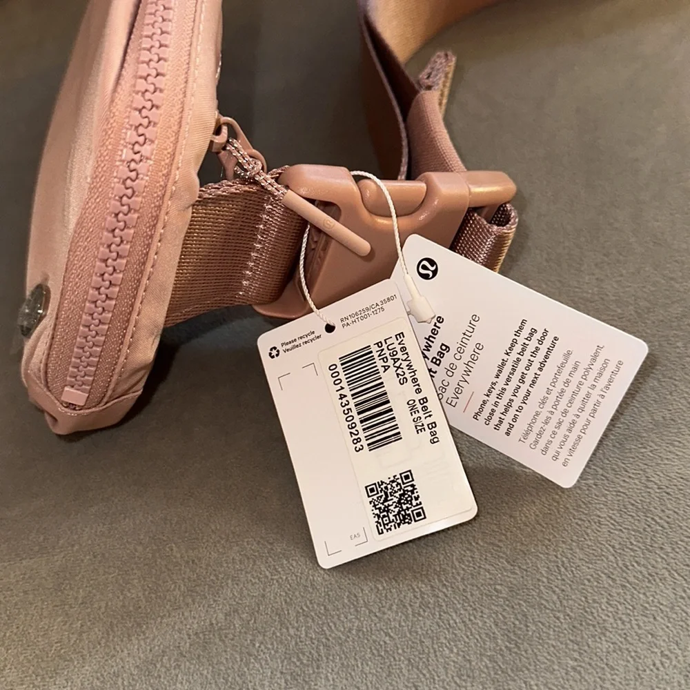 Lululemon Pink Pastel Everywhere Belt Bag 1L - SOLD OUT ON WEBSITE - Picture 2 of 14